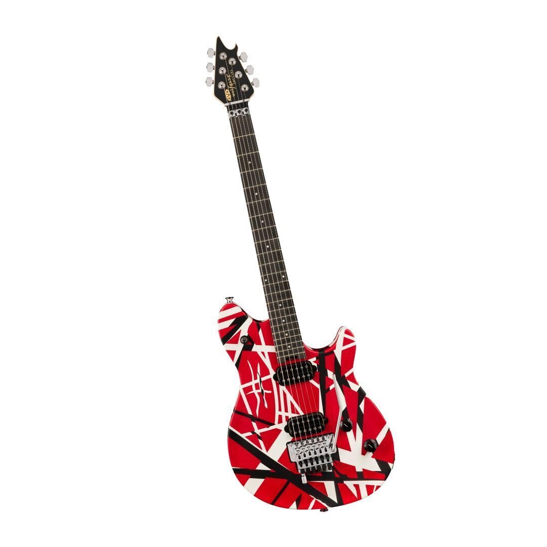 Amazon | EVH/Wolfgang Special Striped Series Ebony Fingerboard Red